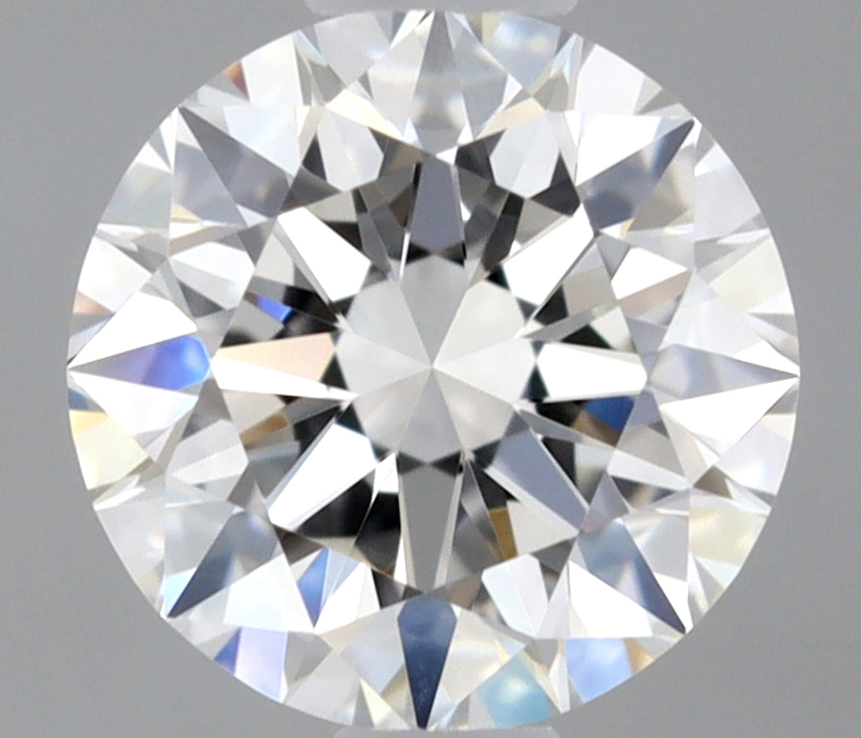 0.52 carat Round diamond F  IF Excellent