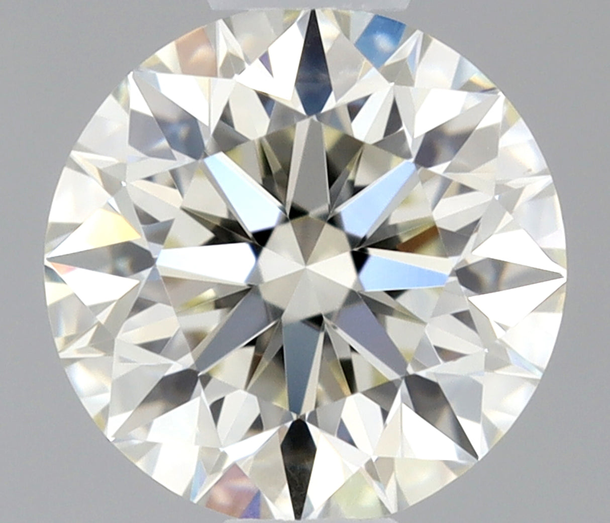 0.53 carat Round diamond J  VVS2 Excellent