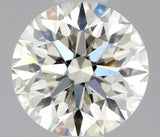 0.53 carat Round diamond J  VVS2 Excellent