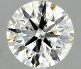 1.42 carat Round diamond J  VVS2 Excellent