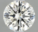 0.46 carat Round diamond J  VVS2 Excellent