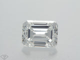 1.00 carat Emerald diamond F VS1 