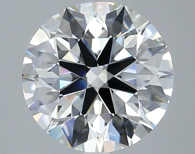 3.70 carat Round diamond F VS2 Excellent