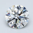 1.70 carat Round diamond D  VVS2 Excellent