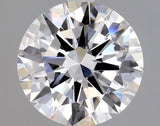 2.01 carat Round diamond D VS2 Excellent