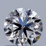 1.00 carat Round diamond F VVS2 Good