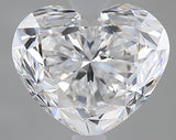 1.7 carat Heart diamond D  VVS2