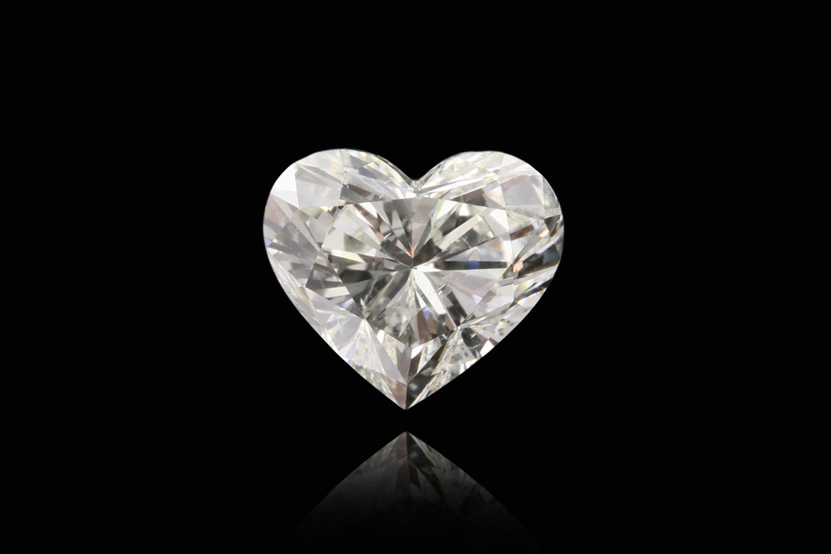 Diamant coeur 1,18 carat K SI1