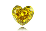 Diamant coeur 7,3 carats Jaune SI2