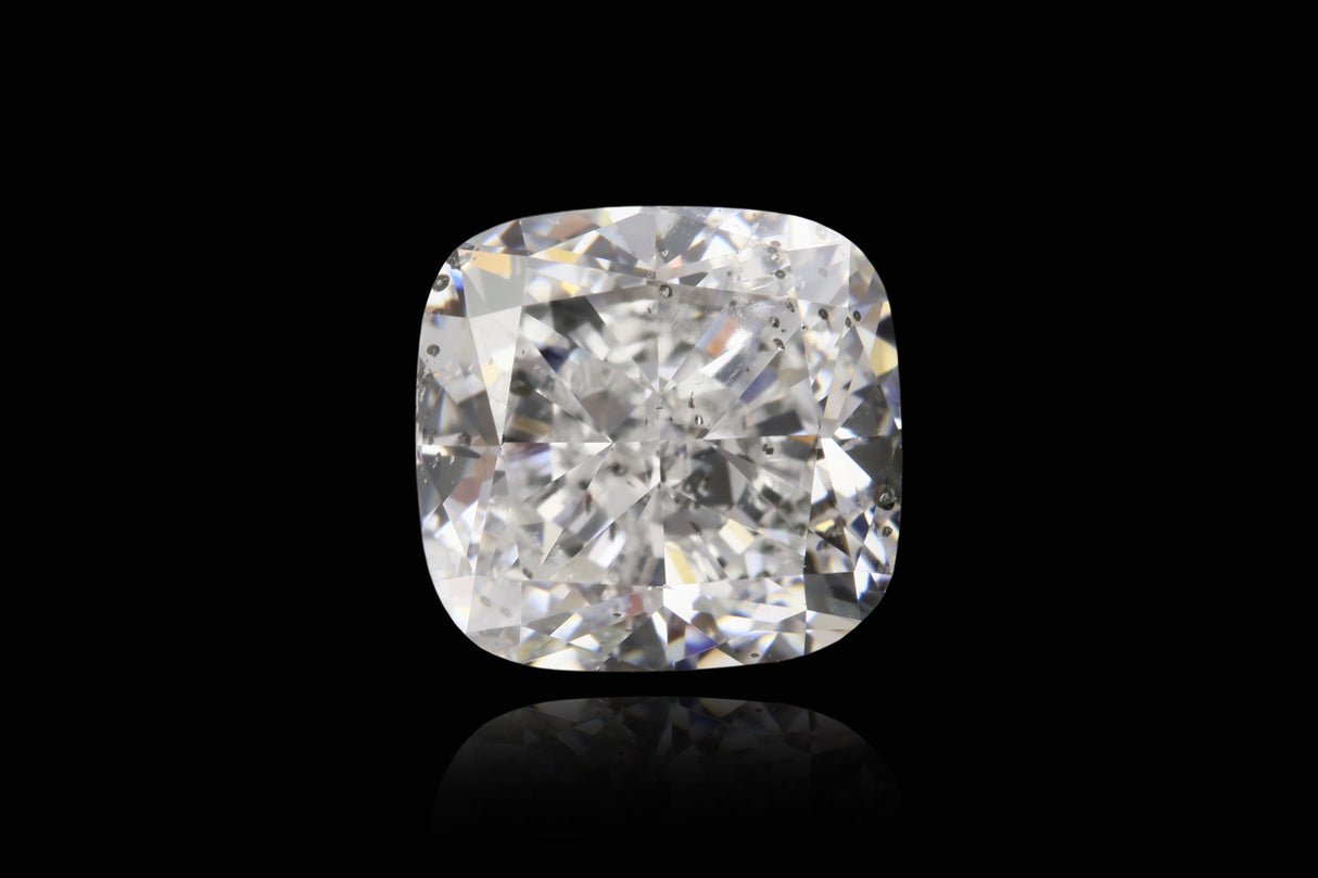 3.01 carat Cushion diamond E  SI2