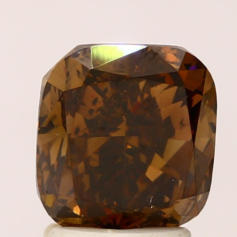 2.64 carat Cushion diamond  Brown SI2