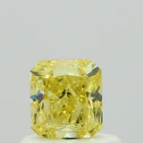 0.51 carat Radiant diamond  Yellow SI1