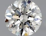 0.63 carat Round diamond I VVS2 Excellent