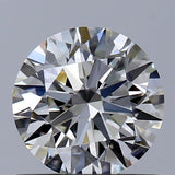 0.61 carat Round diamond I VVS2 Excellent