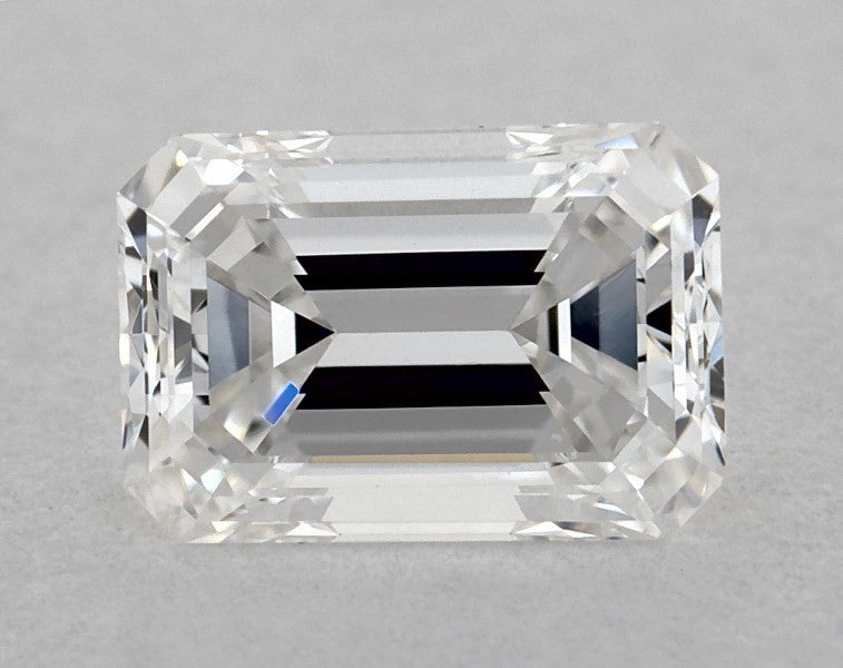 Diamant émeraude de 0,5 carat E VVS2