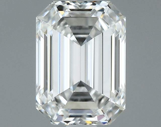 1.01 carat Emerald diamond F VVS2 