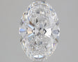 2.01 carat Oval diamond D VVS2 