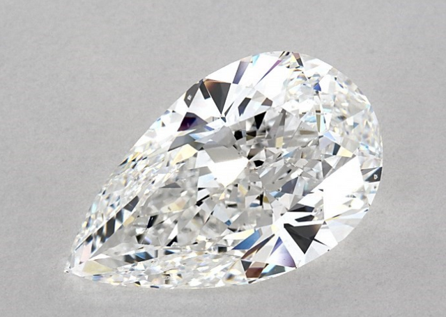 6.55 carat Pear diamond E SI1 