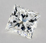 Diamant princesse F VS2 de 1,51 carat