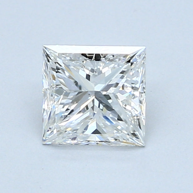 Diamant princesse F SI1 de 1,01 carat