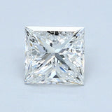 Diamant princesse F SI1 de 1,01 carat