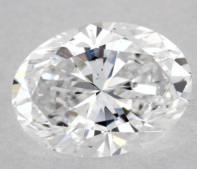 0.96 carat Oval diamond D  SI1