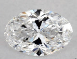 Diamant <tc>oval</tc> D SI1 de 0,7 carat