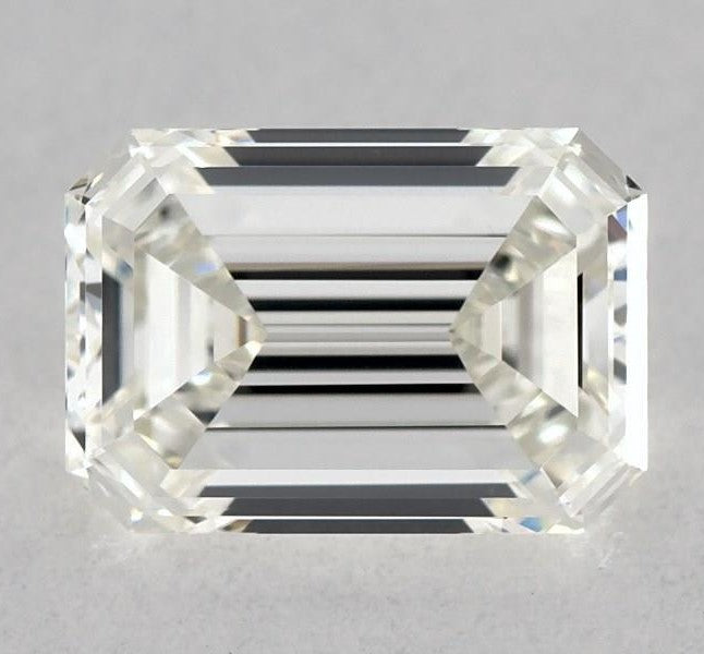 Diamant émeraude de 0,59 carat I VS1