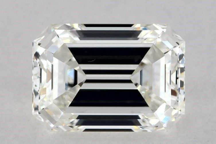 Diamant émeraude de 0,8 carat H VS1