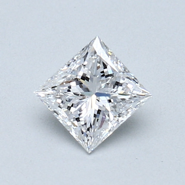 0.50 carat Princess diamond D  VVS2