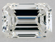 1.01 carat Emerald diamond H SI2 