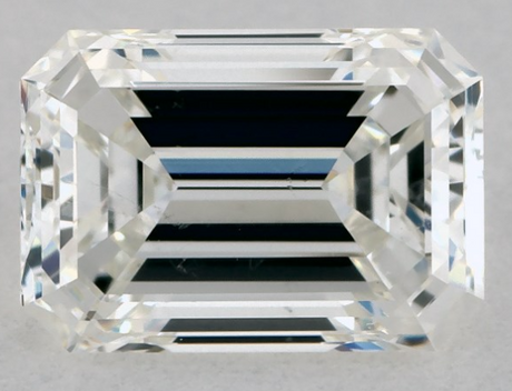 1.01 carat Emerald diamond H SI2 