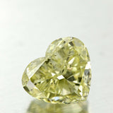 3.02 carat Heart diamond  Yellow SI2