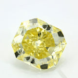 5.85 carat Radiant diamond Yellow SI2 