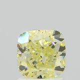 1.5 carat Cushion diamond  Yellow VS2