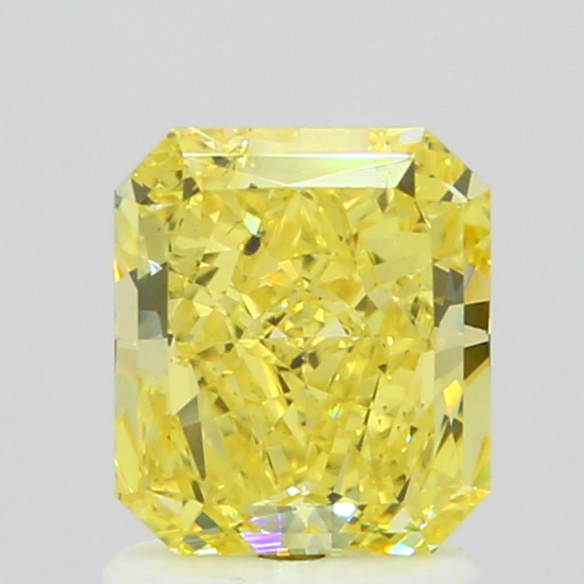 1.31 carat Radiant diamond  Yellow SI2