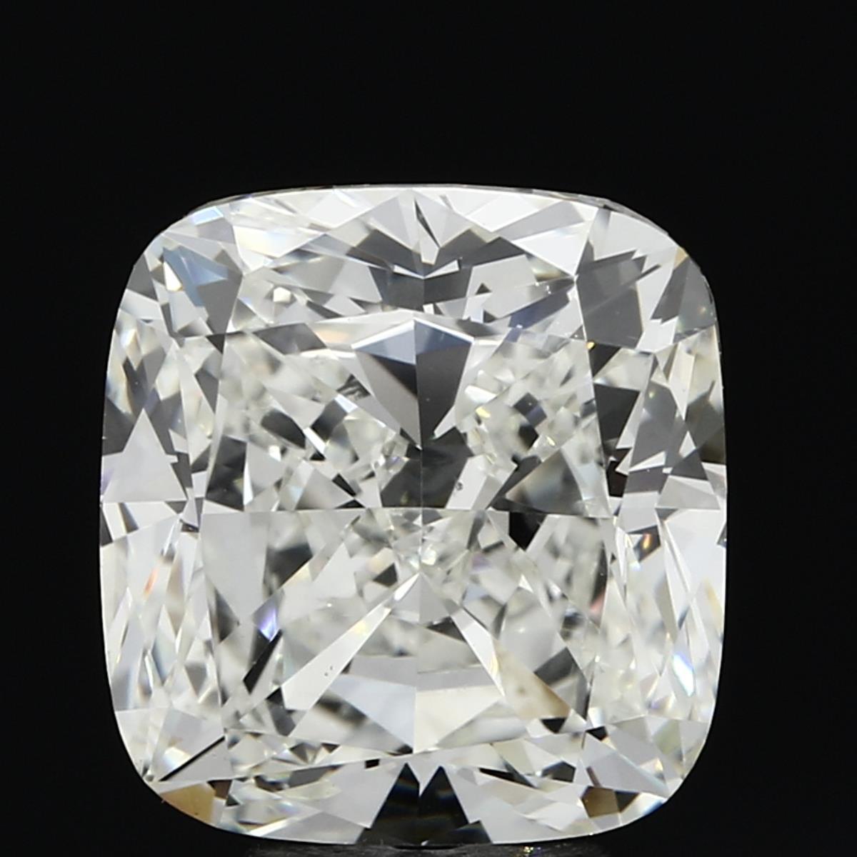 5.47 carat Cushion diamond I  VS2