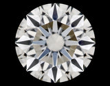 0.45 carat Round diamond I  VVS2 Excellent