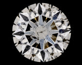 0.90 carat Round diamond H  I1 Excellent