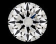 0.23 carat Round diamond D VVS2 Excellent
