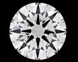 0.24 carat Round diamond E VVS1 Excellent