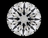 0.25 carat Round diamond F VVS1 Excellent