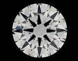 0.28 carat Round diamond F  VVS1 Excellent