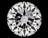 0.53 carat Round diamond F  IF Excellent