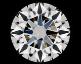 0.33 carat Round diamond H VVS2 Excellent