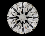 2.03 carat Round diamond J  I1 Excellent