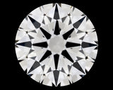 0.47 carat Round diamond E VVS1 Excellent