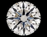 0.70 carat Round diamond H  IF Excellent