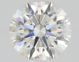 0.45 carat Round diamond H  VVS2 Excellent