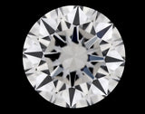 0.33 carat Round diamond D  VVS2 Excellent